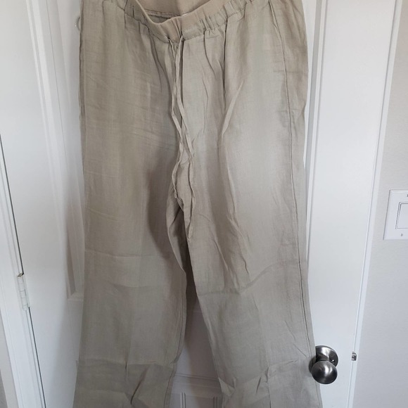 Company by Ellen Tracy tan pants size M - Picture 1 of 3